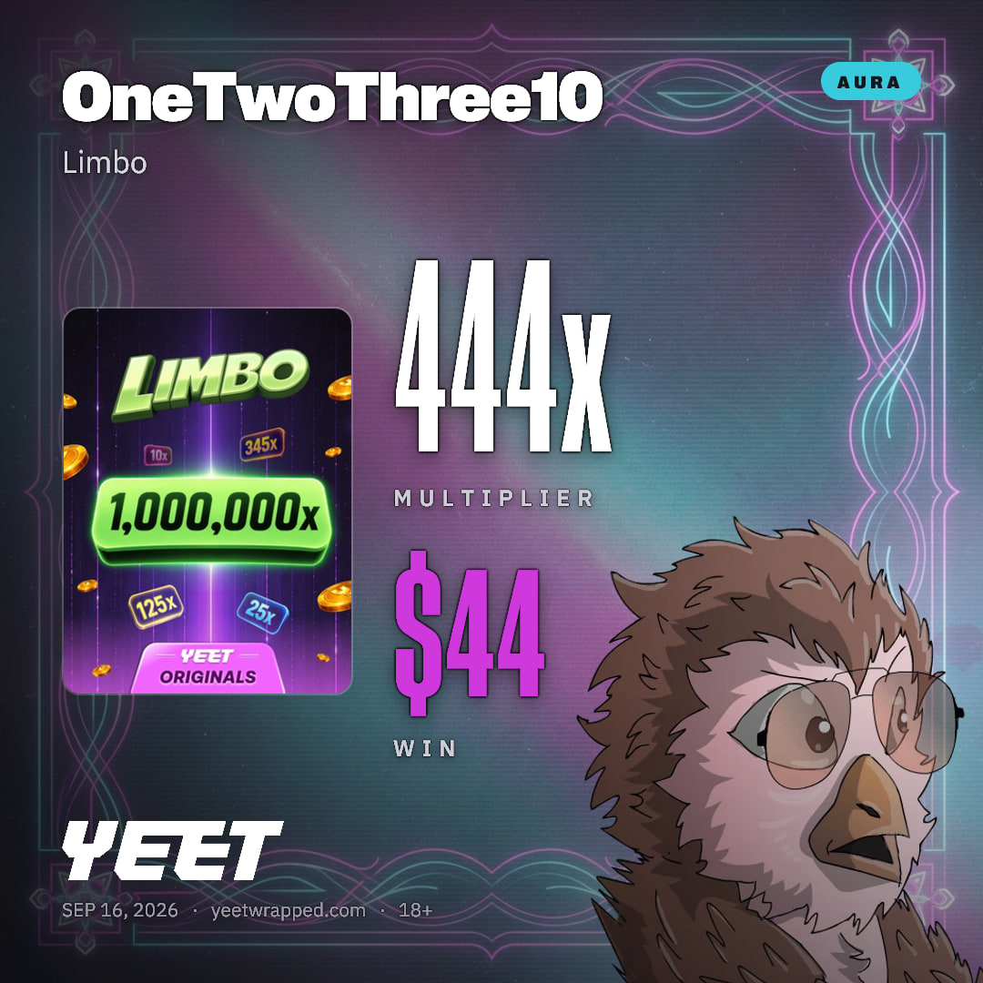 OneTwoThree10 hit 444x on Limbo