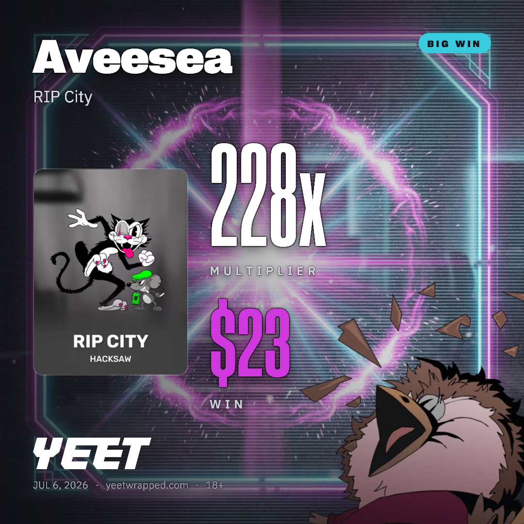 Aveesea hit 227.8x on RIP City