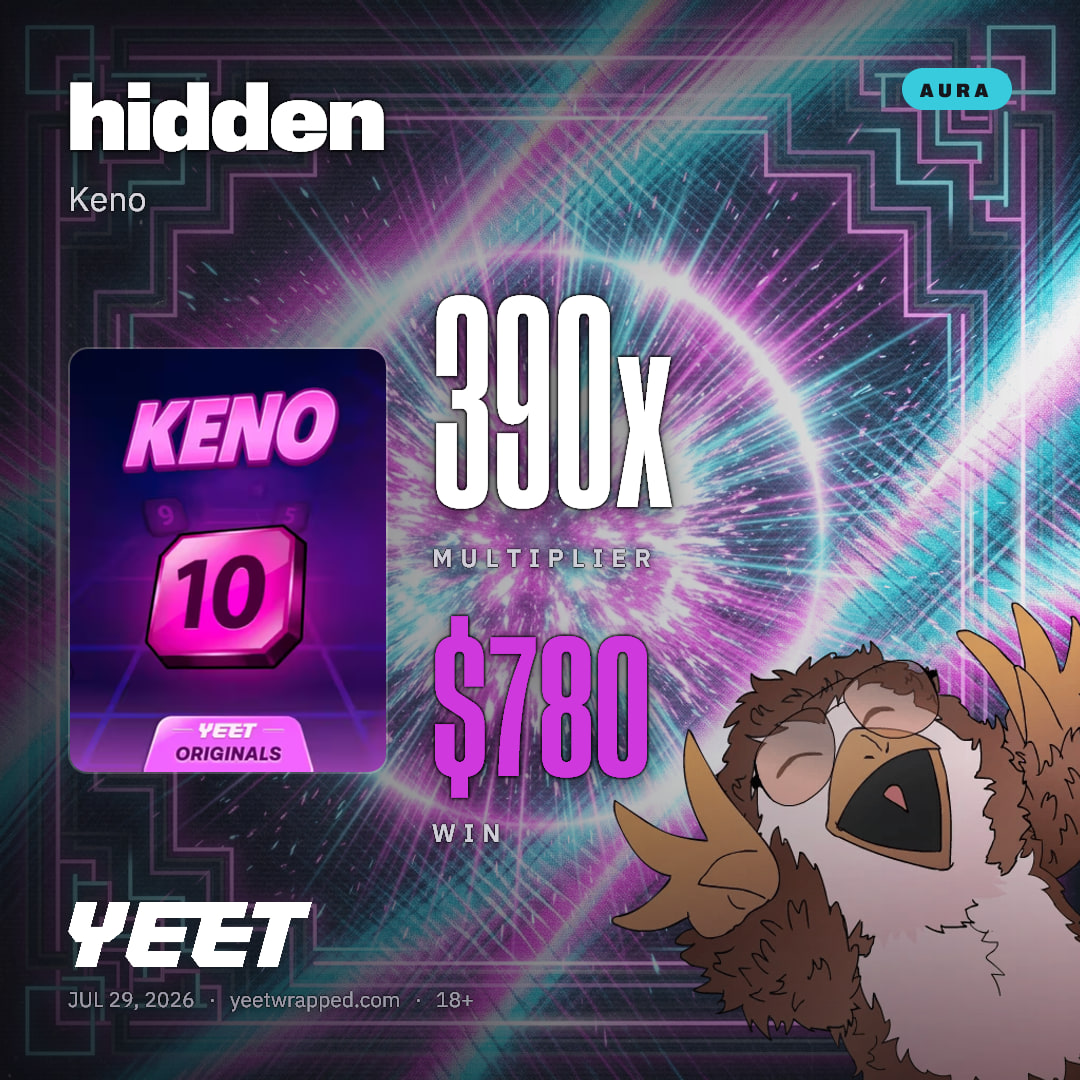 hidden hit 390x on Keno
