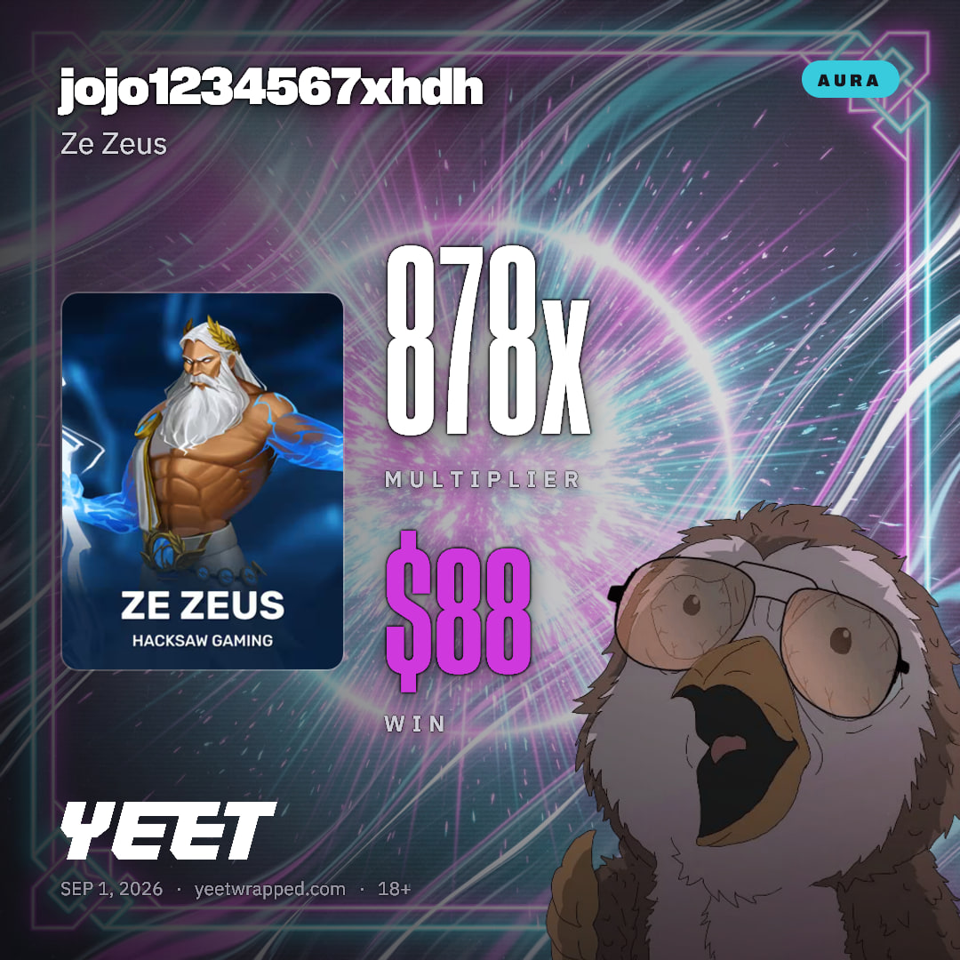 jojo1234567xhdh hit 877.9x on Ze Zeus