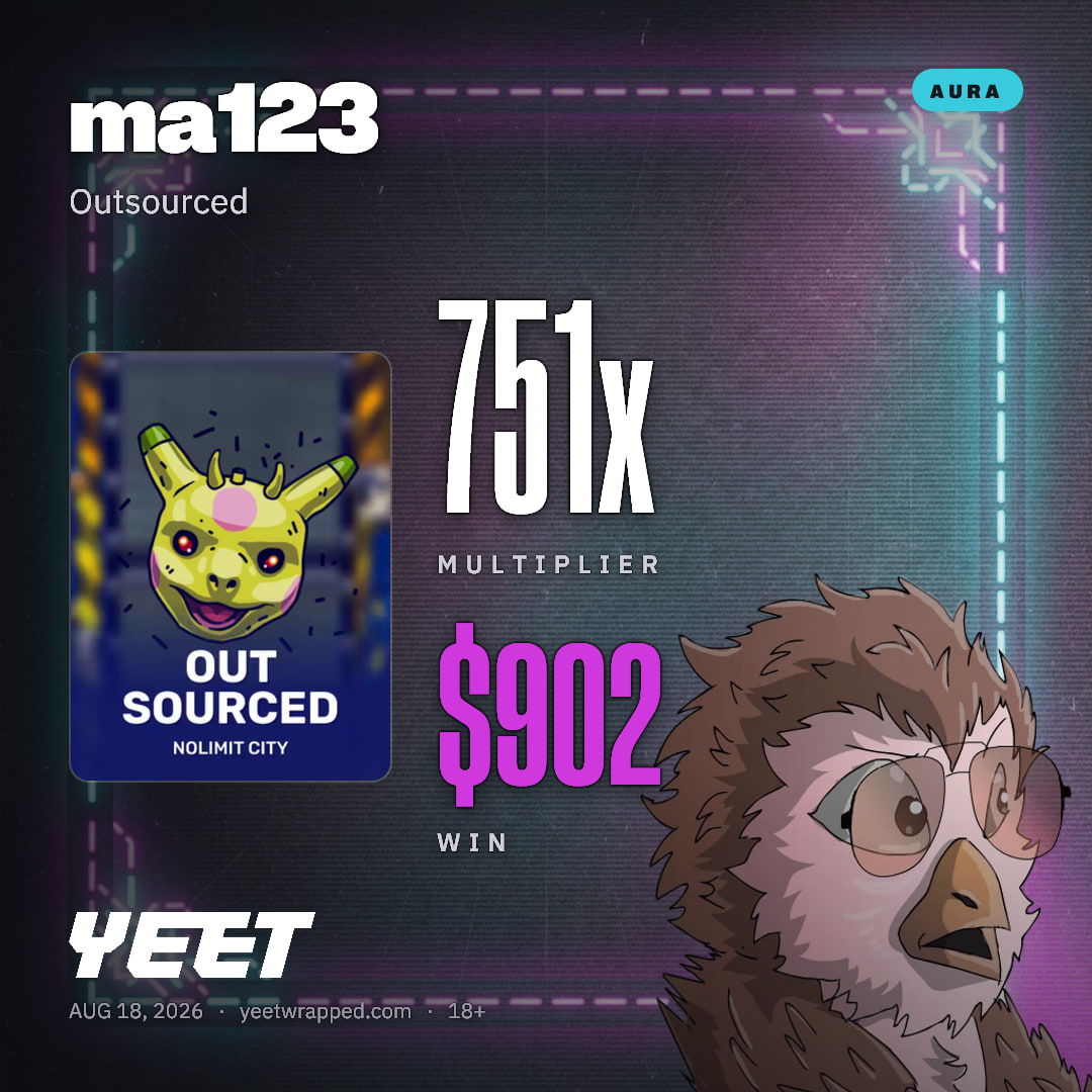 ma123 hit 751.3x on Outsourced