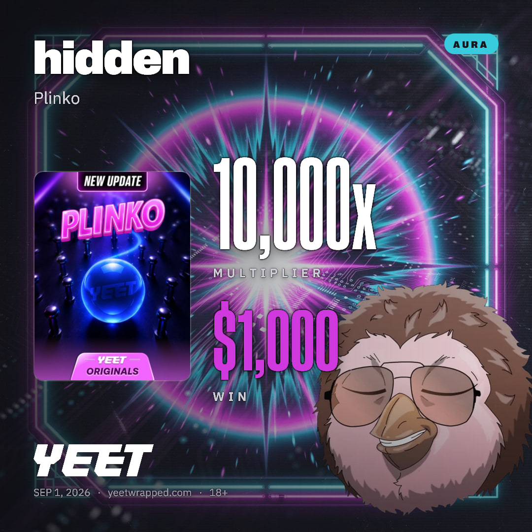 hidden hit 10,000x on Plinko