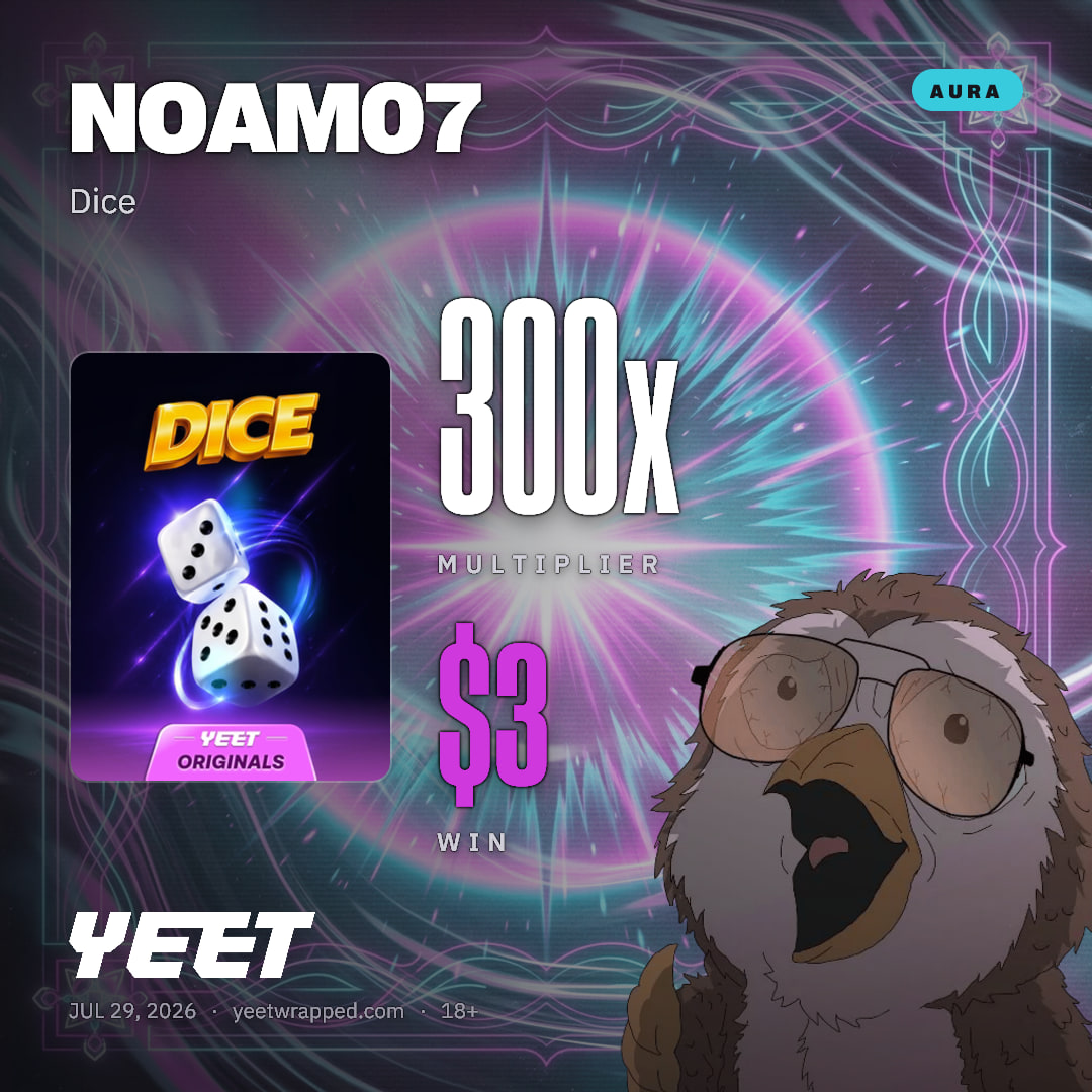 NOAM07 hit 300x on Dice