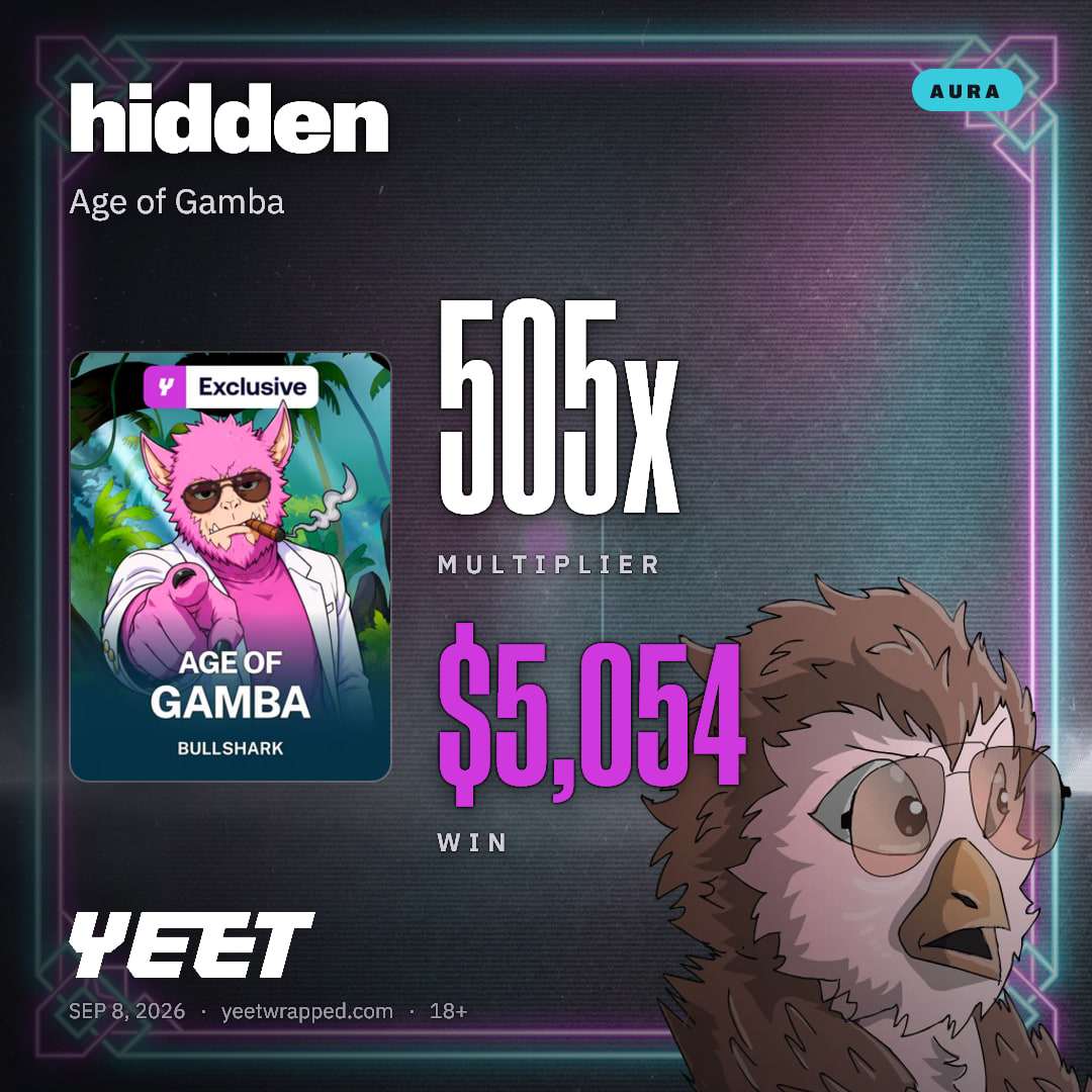 hidden hit 505.4x on Age of Gamba