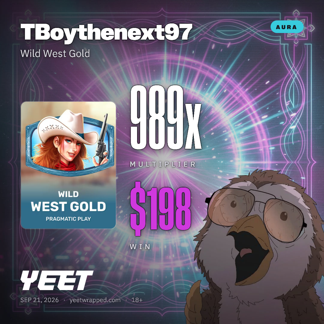 TBoythenext97 hit 989.3x on Wild West Gold