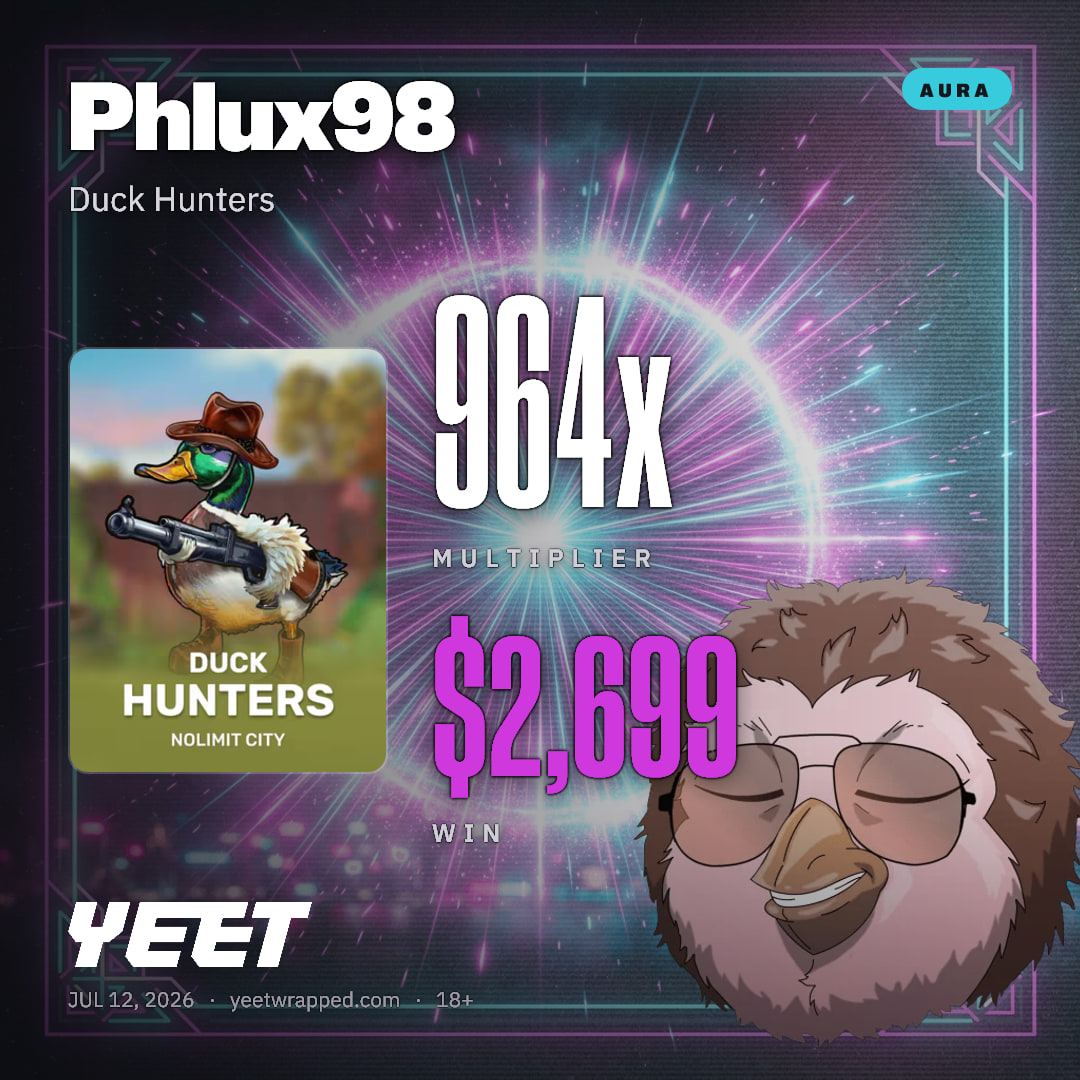 Phlux98 hit 963.8x on Duck Hunters