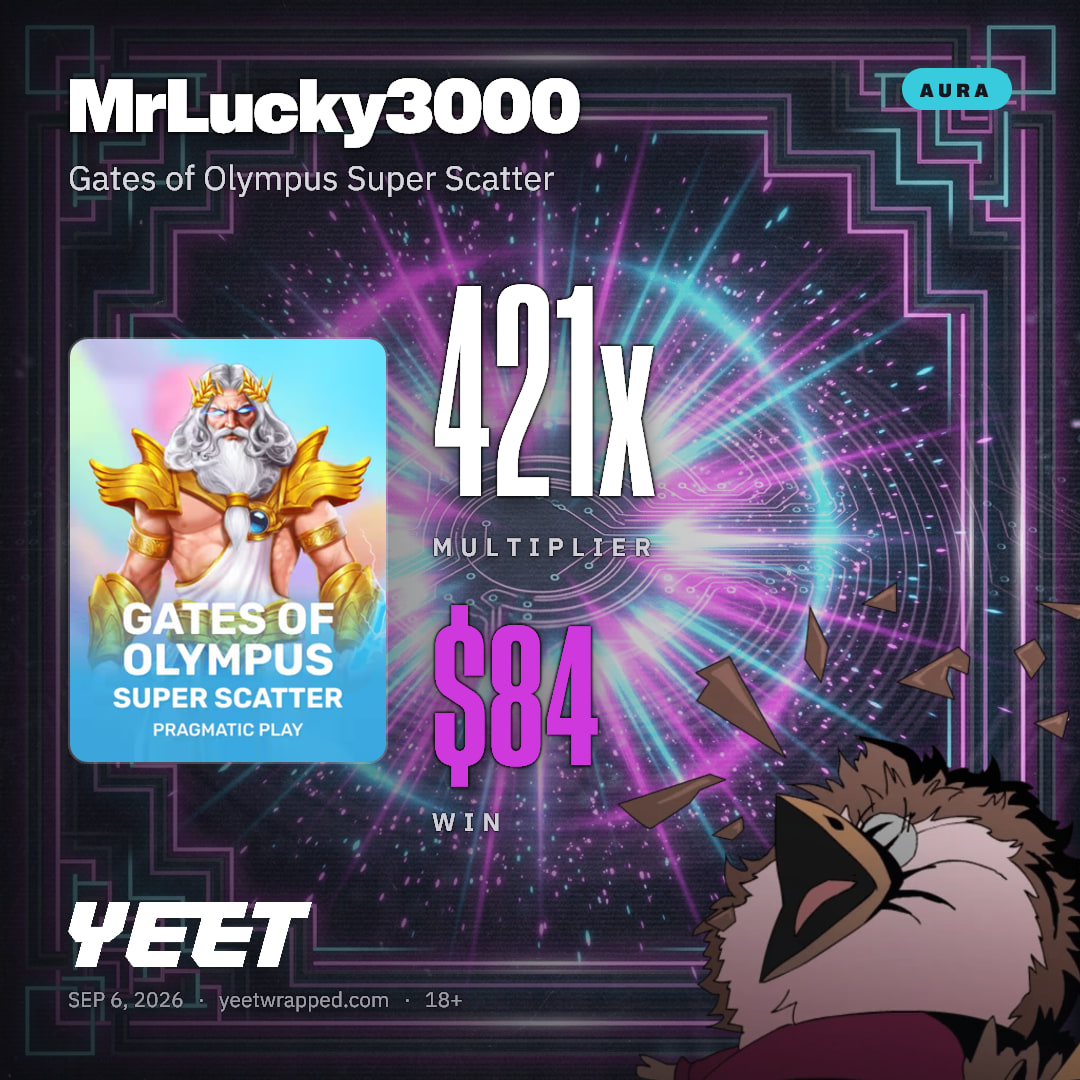 MrLucky3000 hit 420.8x on Gates of Olympus Super Scatter