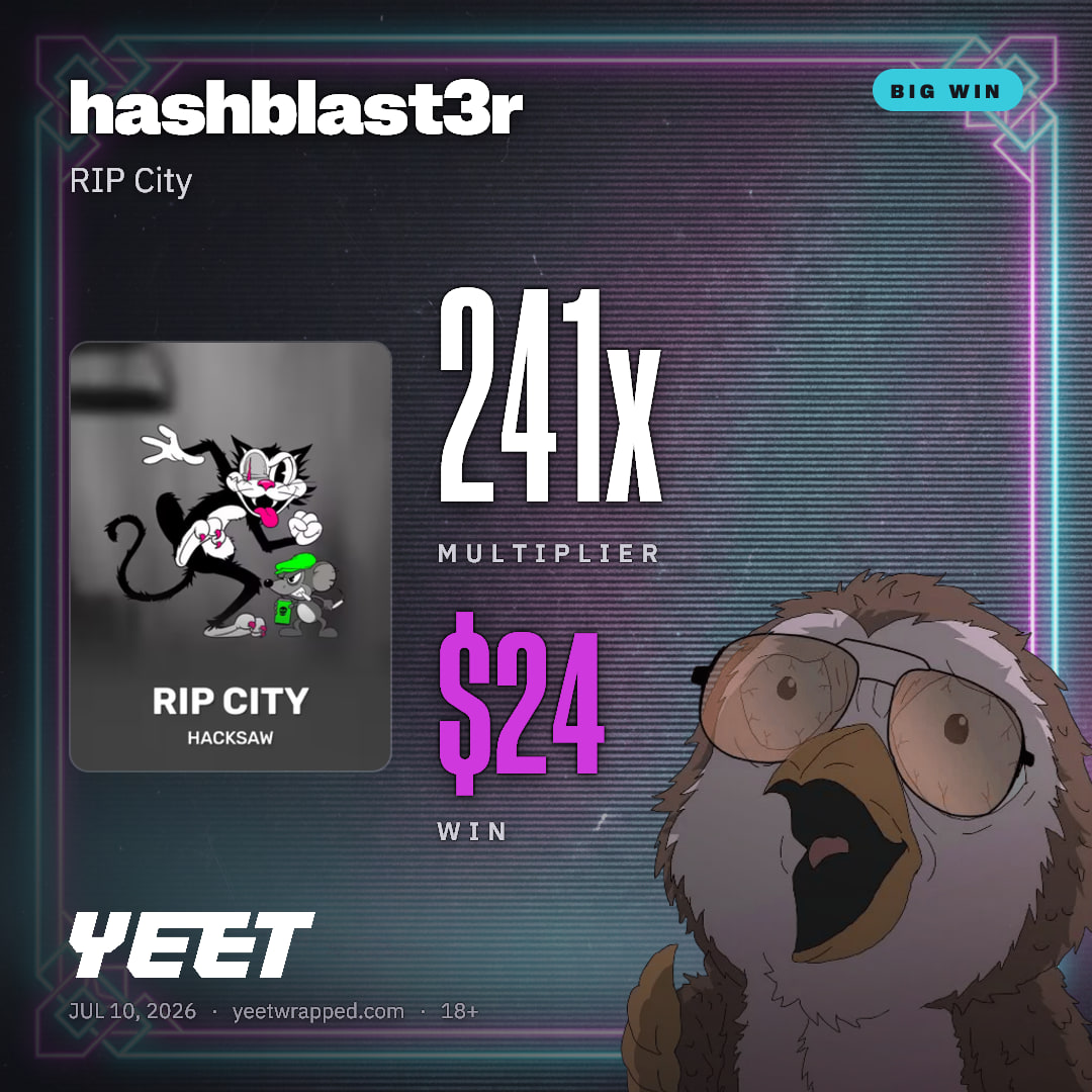 hashblast3r hit 241.4x on RIP City