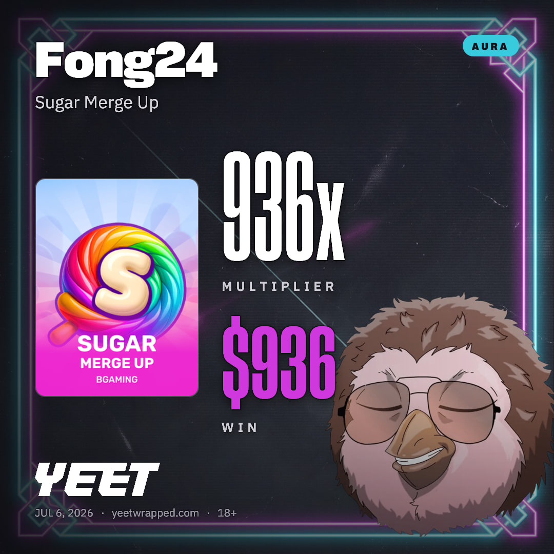 Fong24 hit 936.4x on Sugar Merge Up