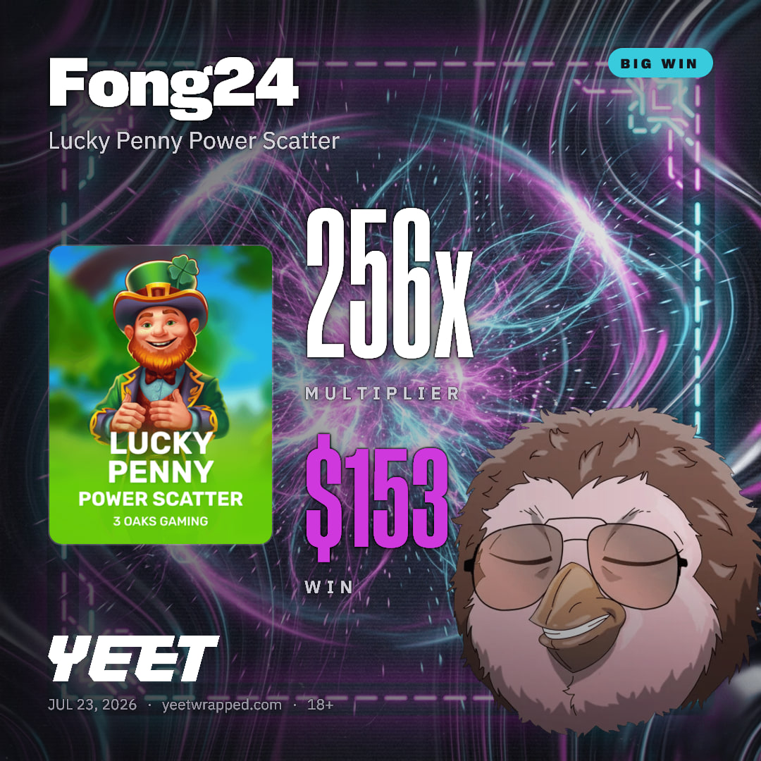 Fong24 hit 255.5x on Lucky Penny Power Scatter