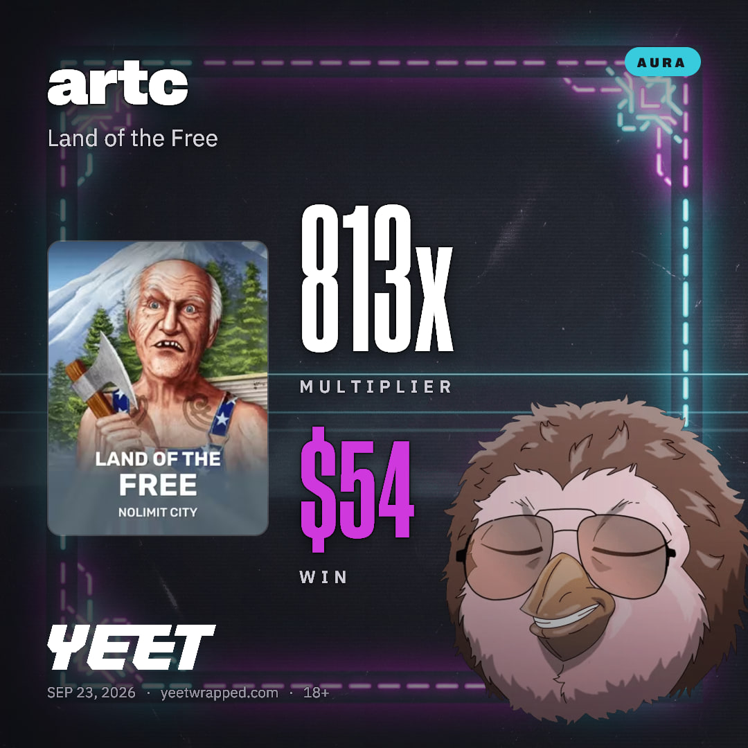 artc hit 812.5x on Land of the Free