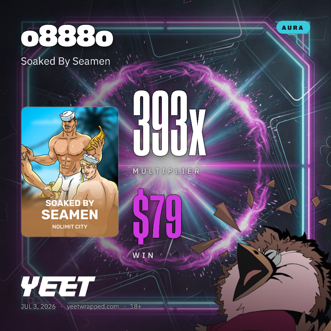 o888o hit 392.5x on Soaked By Seamen