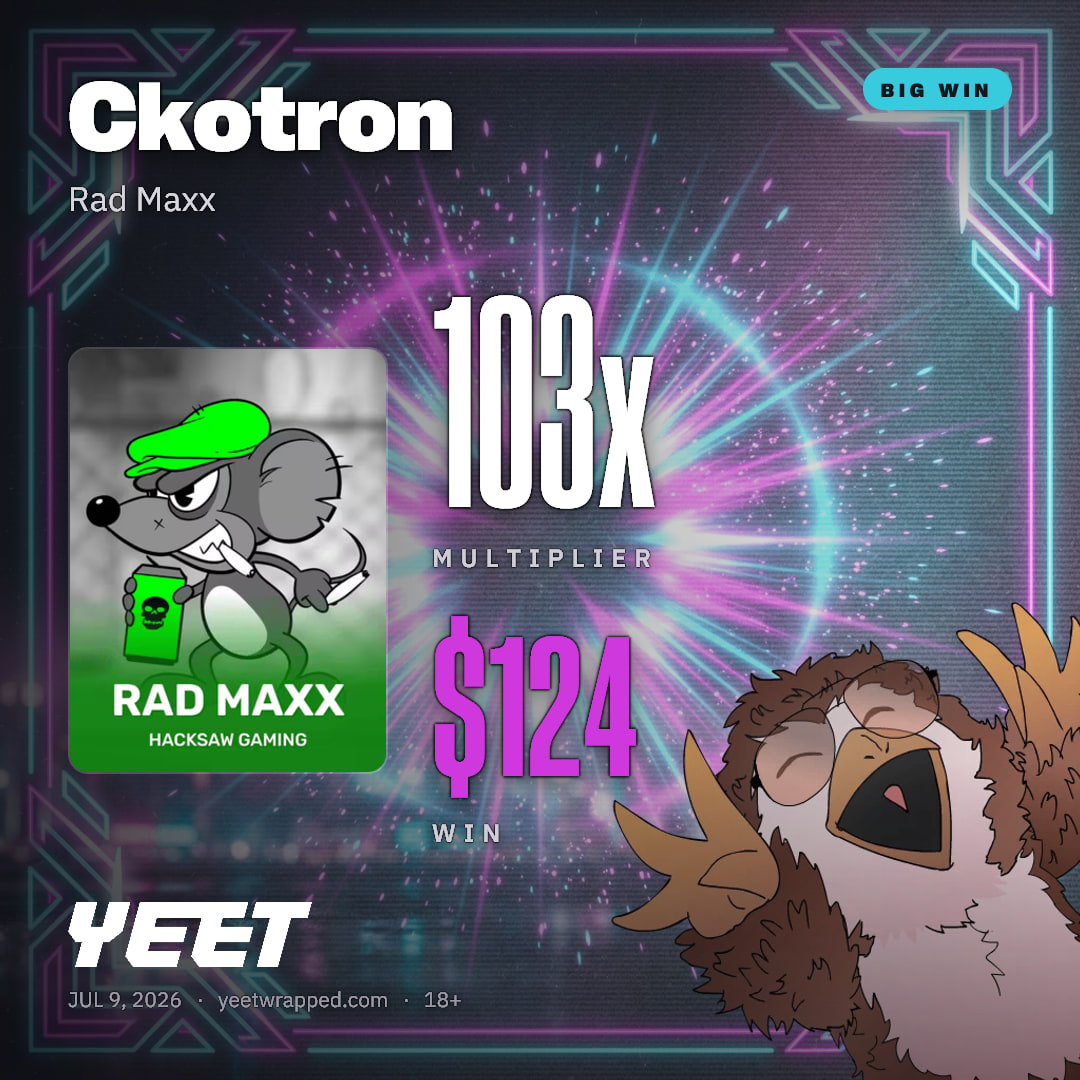 Ckotron hit 103.4x on Rad Maxx