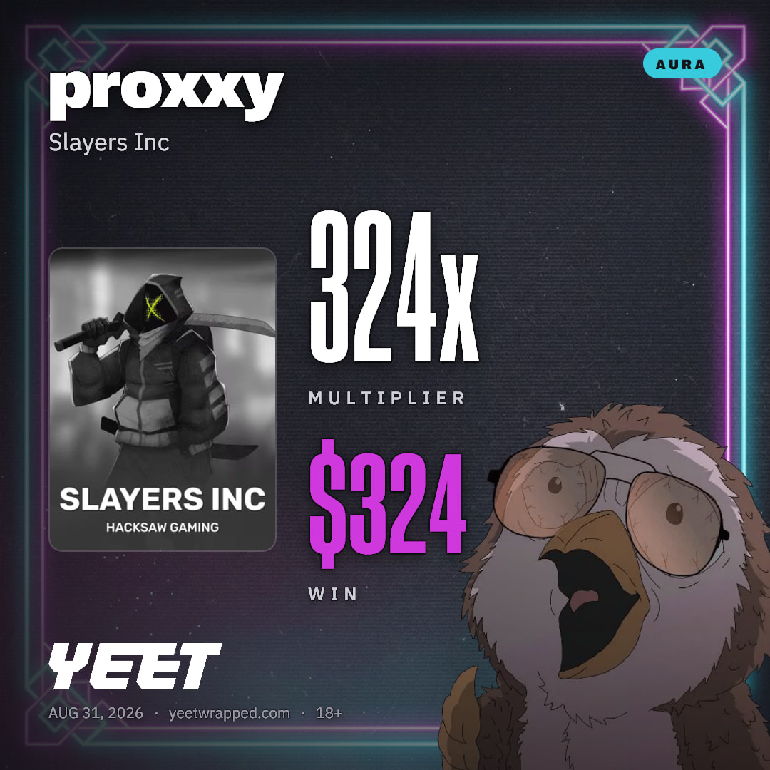 proxxy hit 323.9x on Slayers Inc