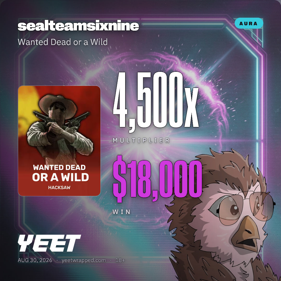 sealteamsixnine hit 4,500x on Wanted Dead or a Wild
