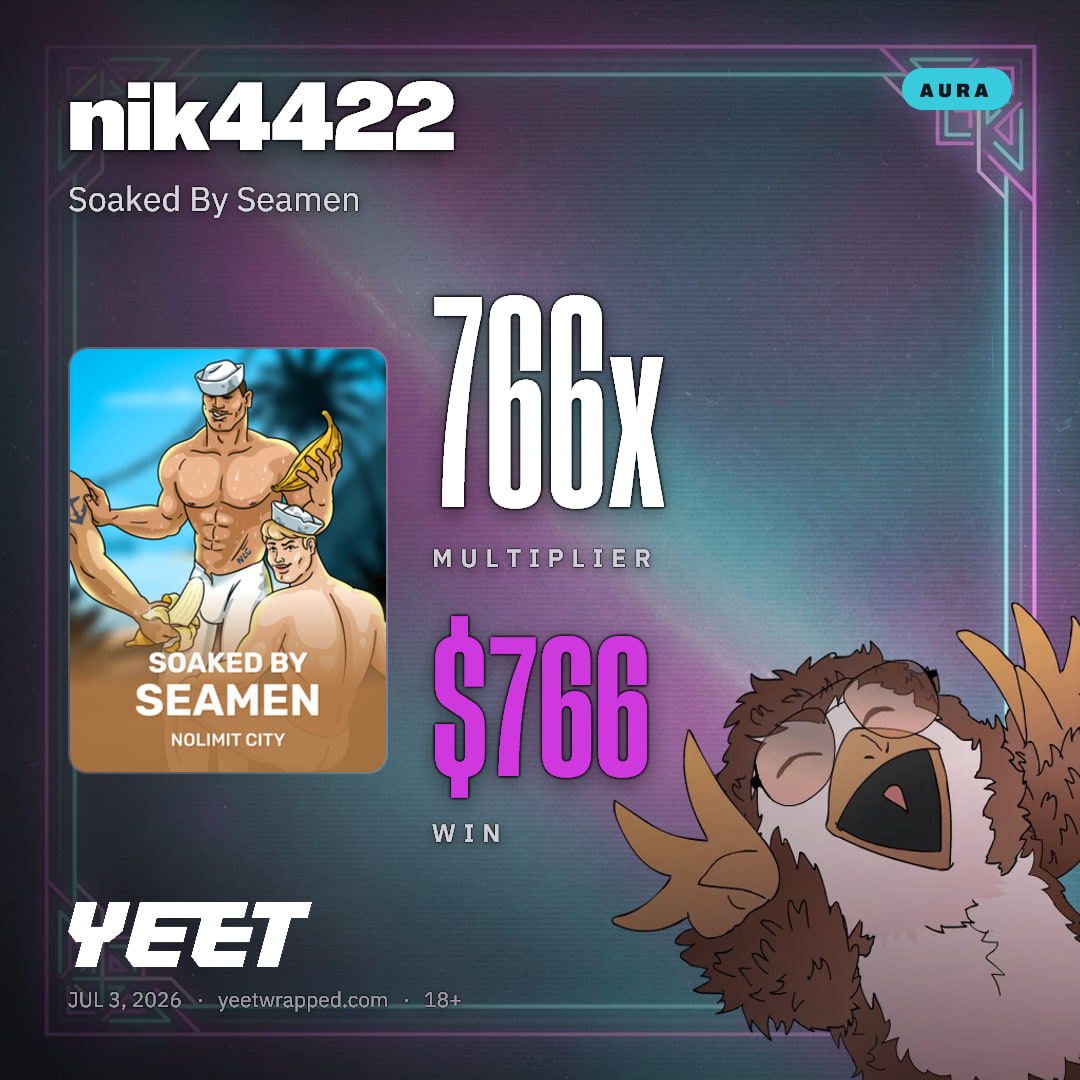 nik4422 hit 765.9x on Soaked By Seamen