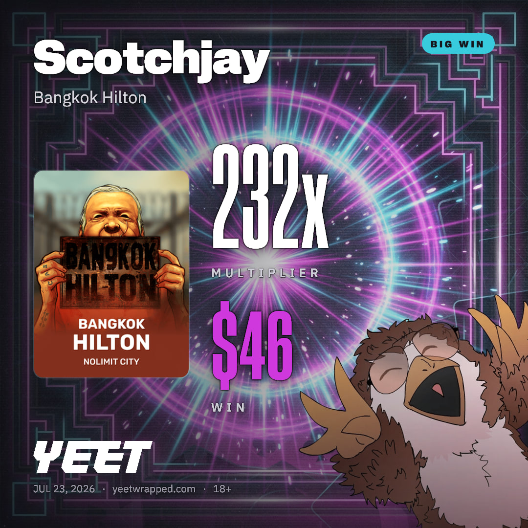 Scotchjay hit 232x on Bangkok Hilton