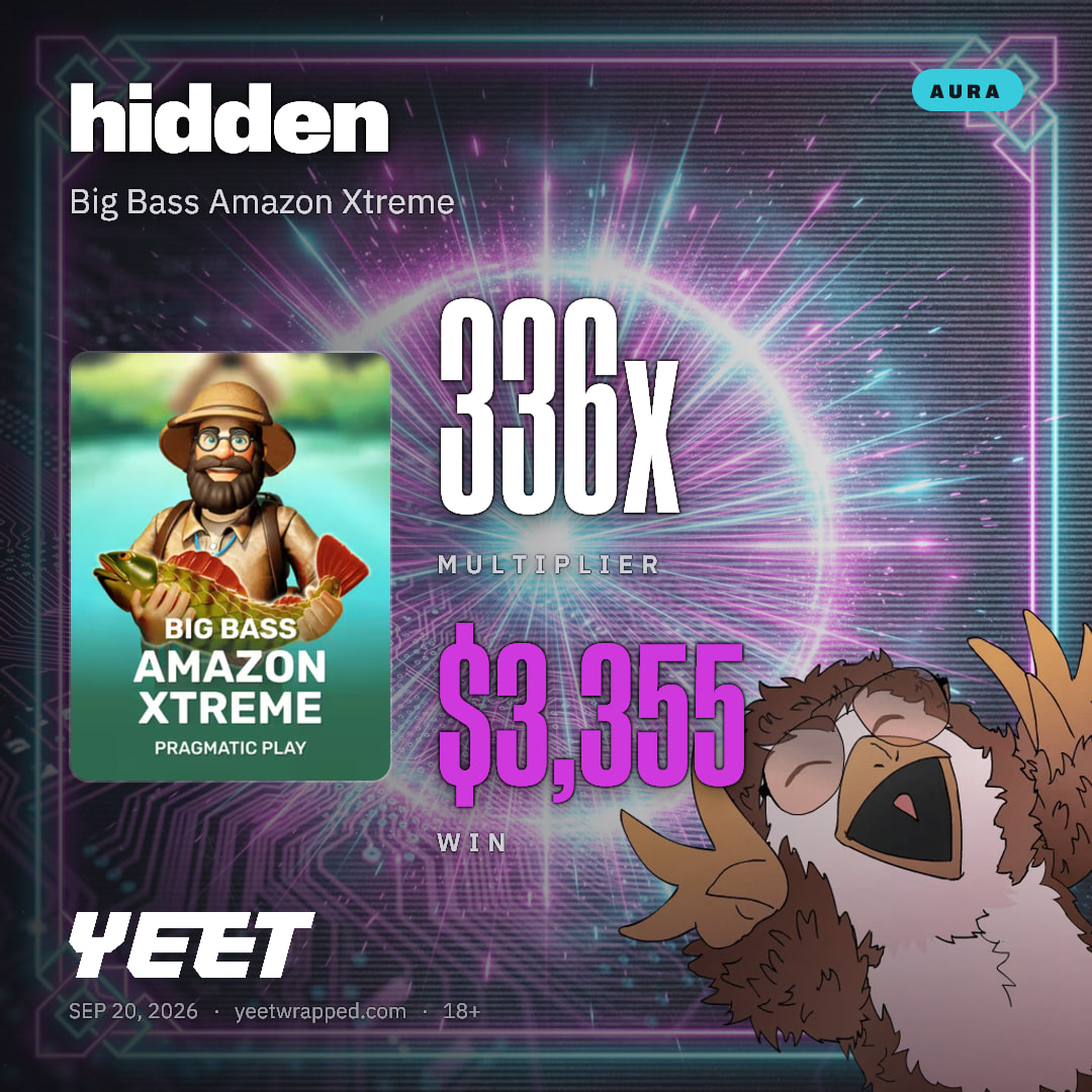 hidden hit 335.5x on Big Bass Amazon Xtreme