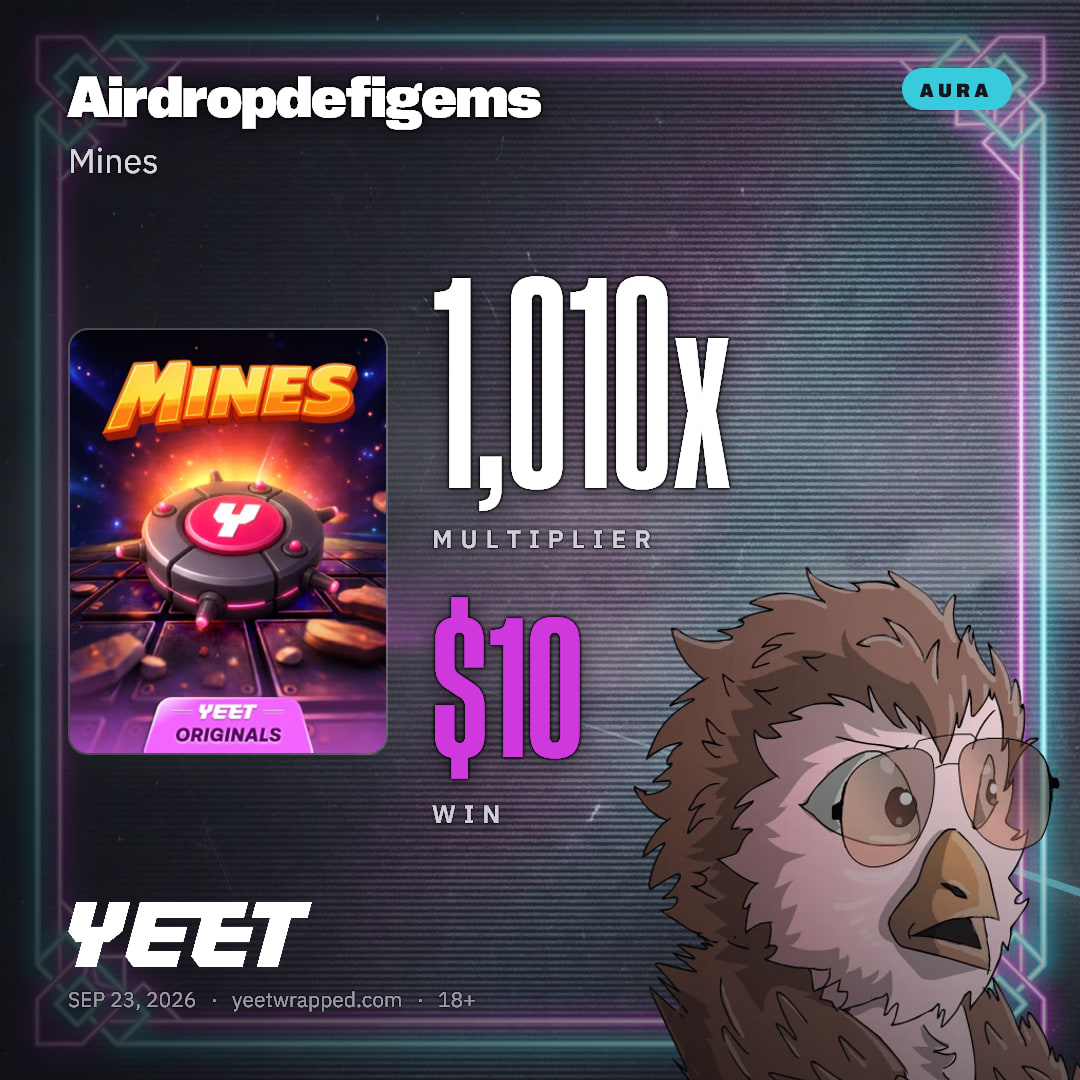 Airdropdefigems hit 1,010x on Mines