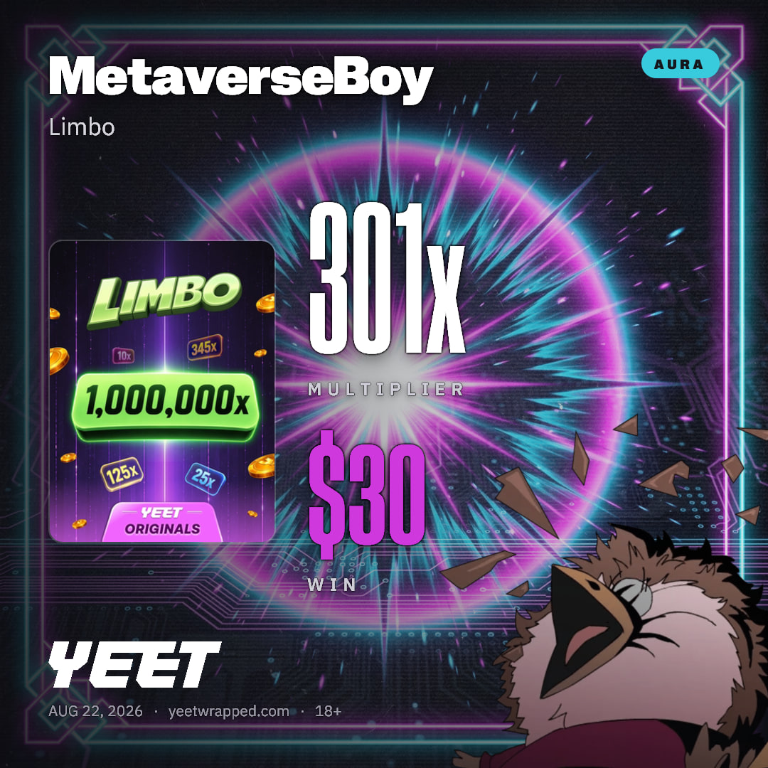 MetaverseBoy hit 301x on Limbo