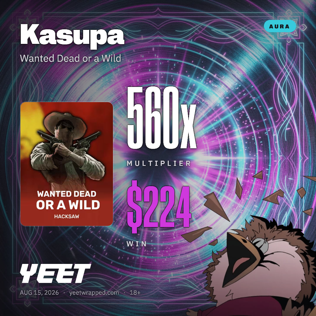 Kasupa hit 559.9x on Wanted Dead or a Wild