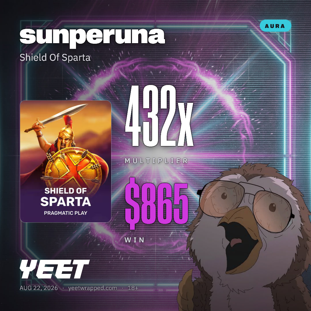 sunperuna hit 432.4x on Shield Of Sparta