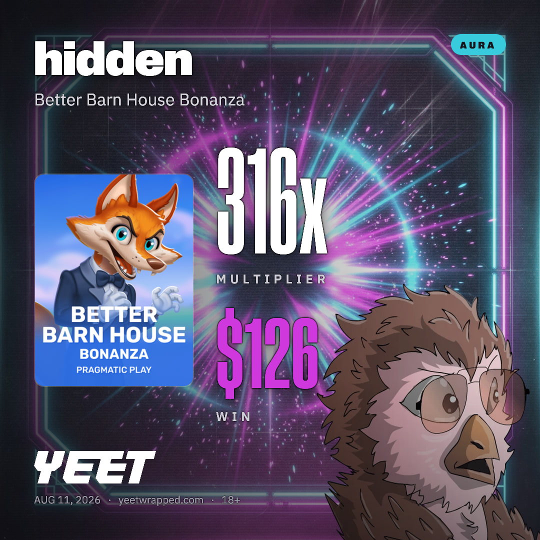 hidden hit 315.9x on Better Barn House Bonanza