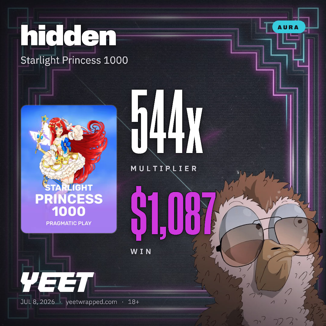 hidden hit 543.7x on Starlight Princess 1000