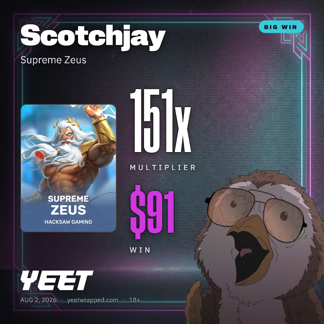 Scotchjay hit 151.1x on Supreme Zeus