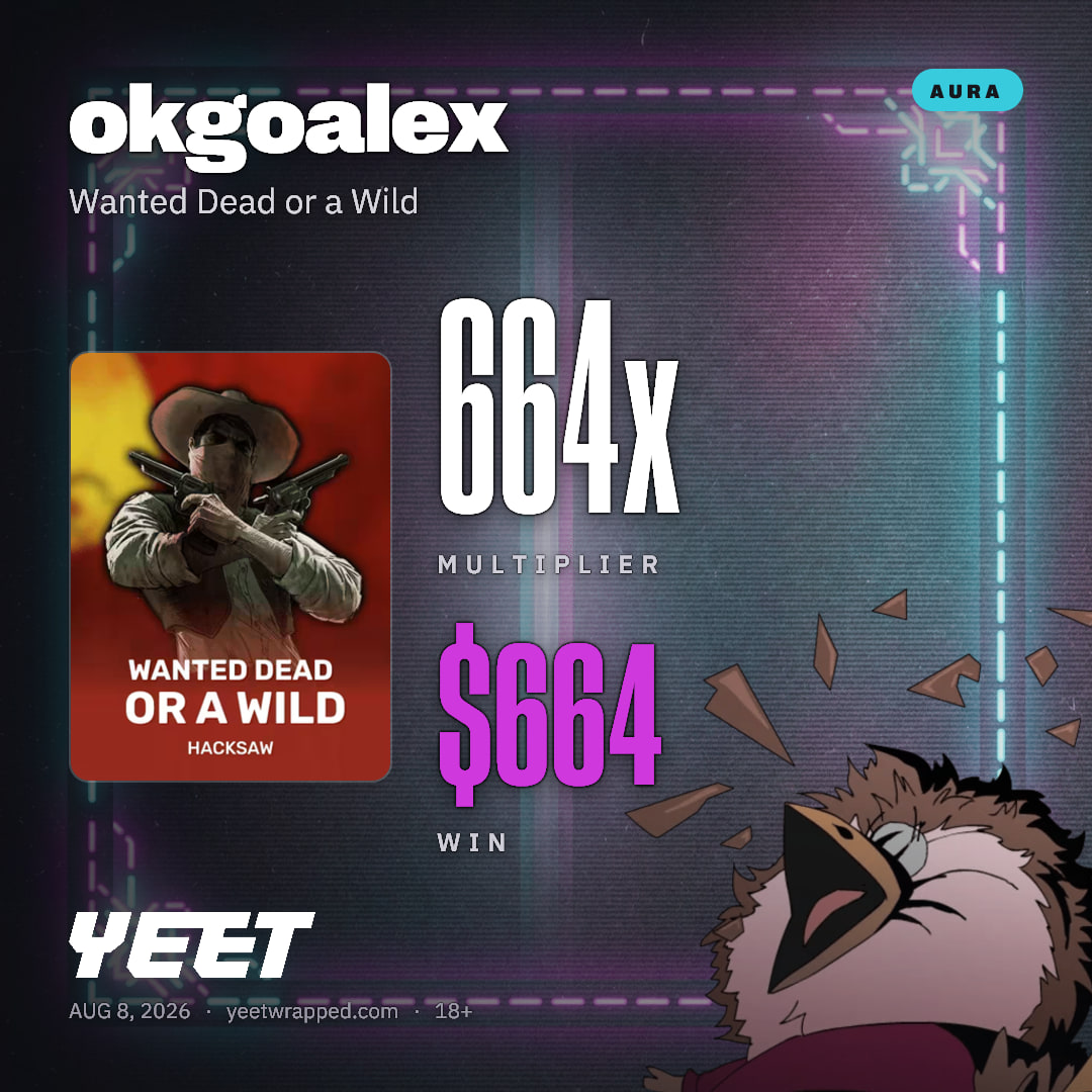 okgoalex hit 663.5x on Wanted Dead or a Wild