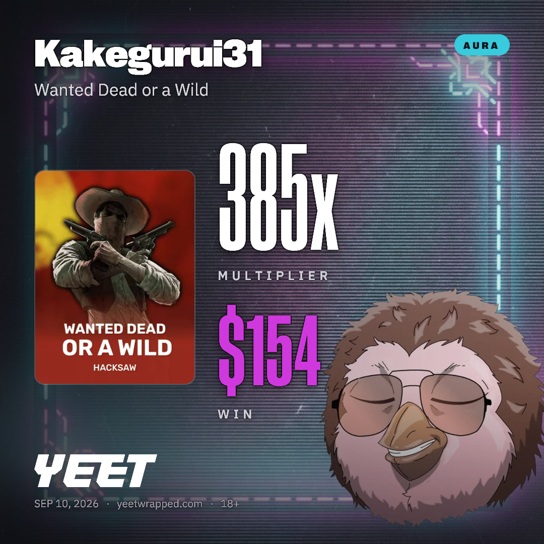 Kakegurui31 hit 384.6x on Wanted Dead or a Wild