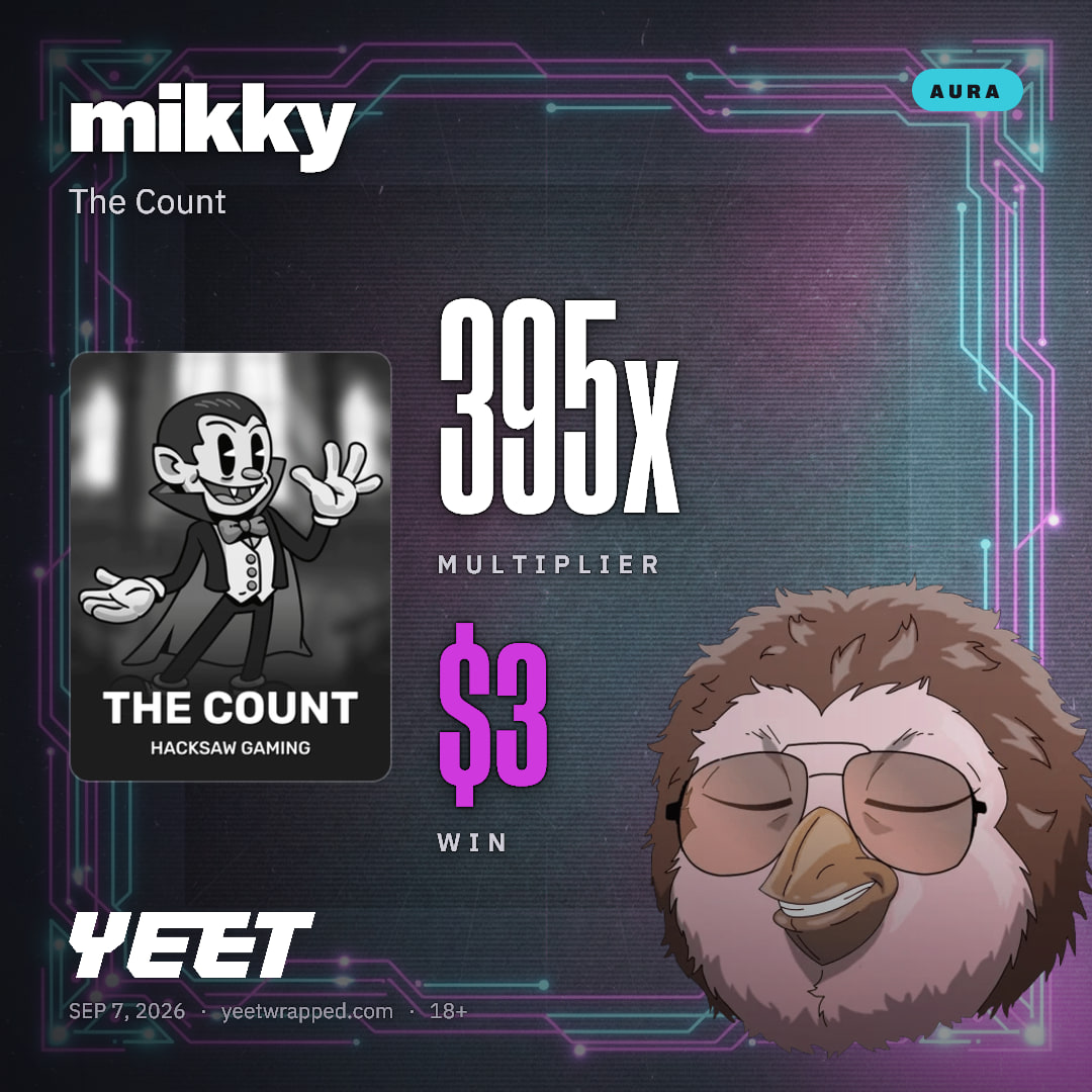 mikky hit 394.6x on The Count
