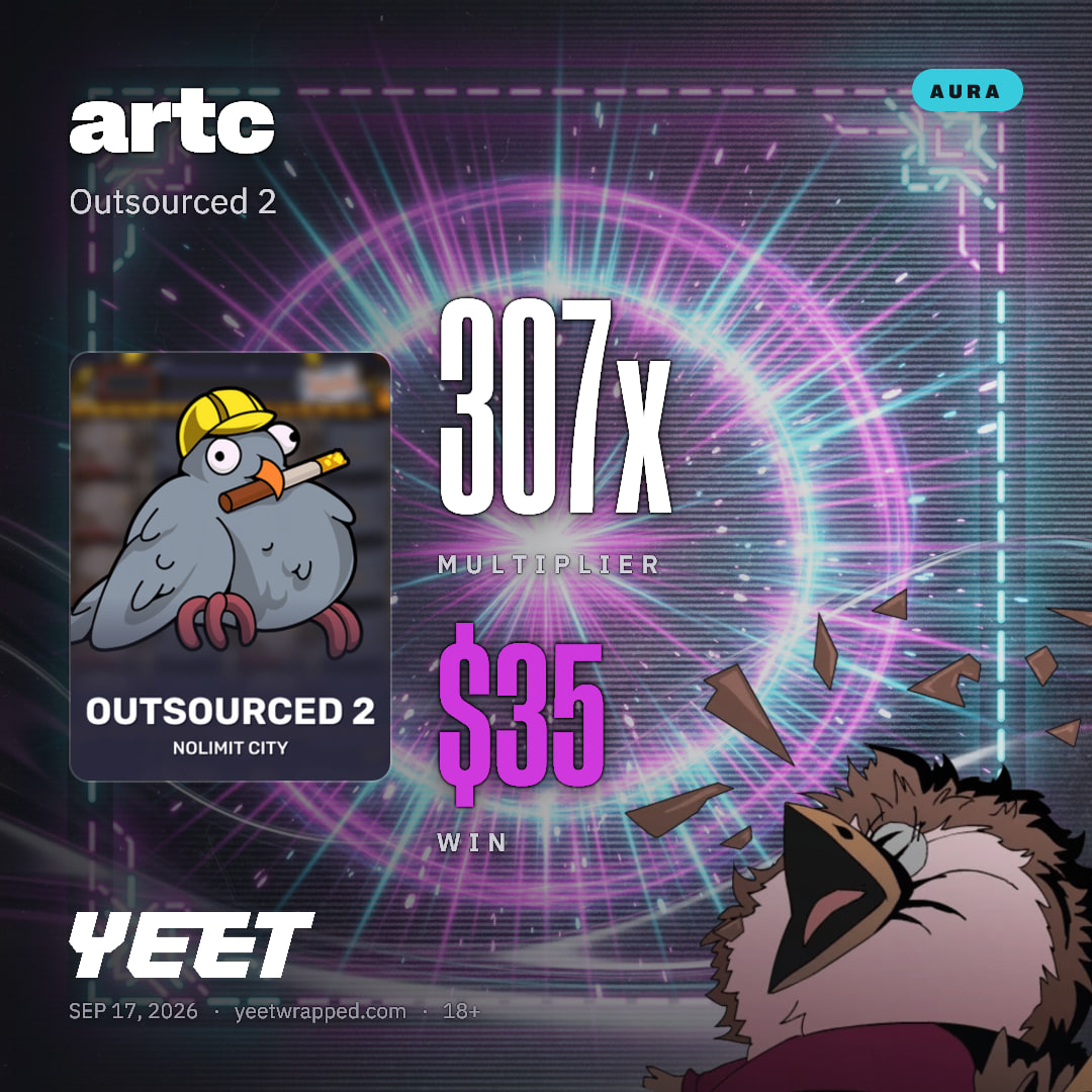 artc hit 306.7x on Outsourced 2