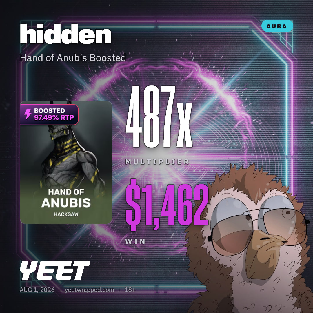 hidden hit 487.4x on Hand of Anubis Boosted