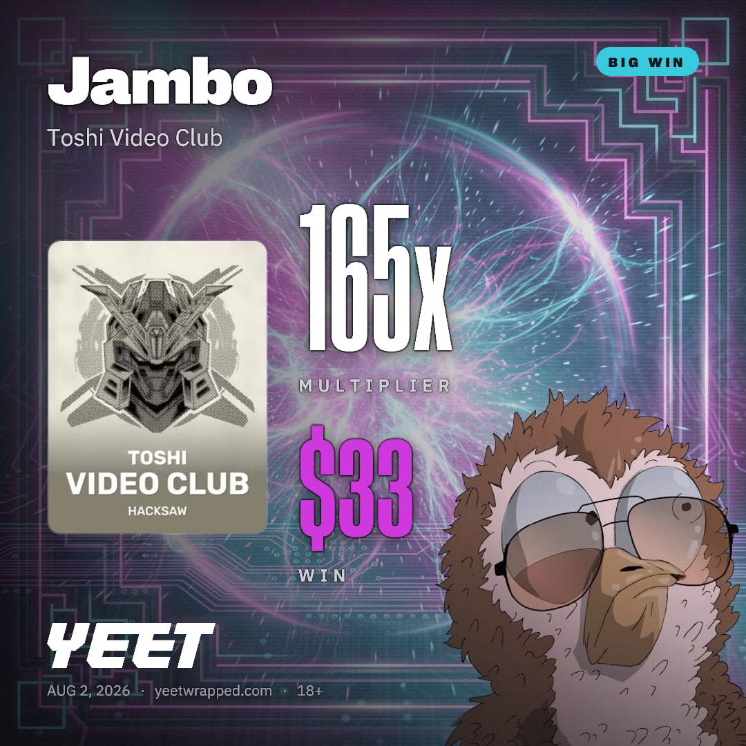 Jambo hit 165x on Toshi Video Club