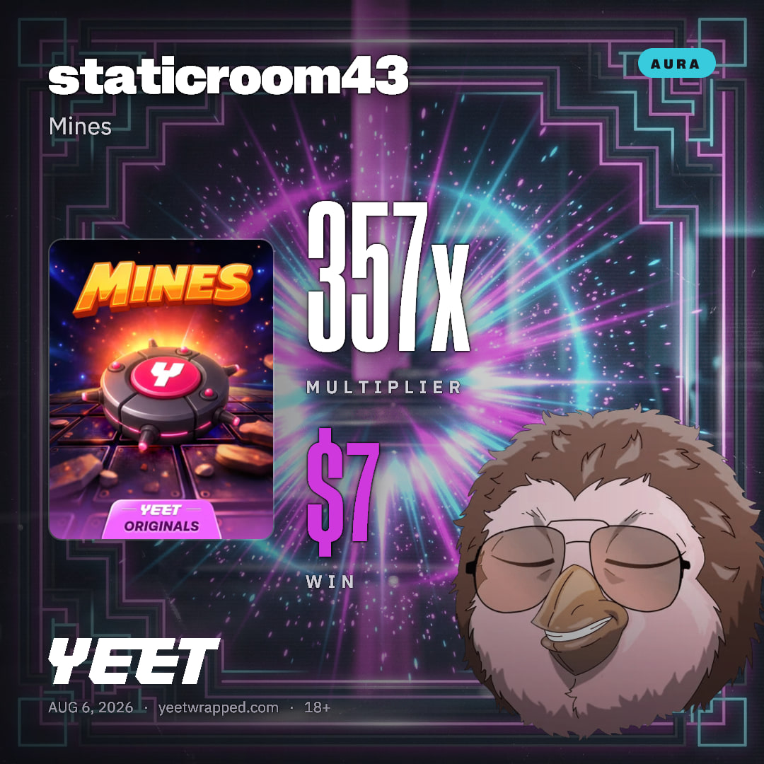 staticroom43 hit 356.6x on Mines