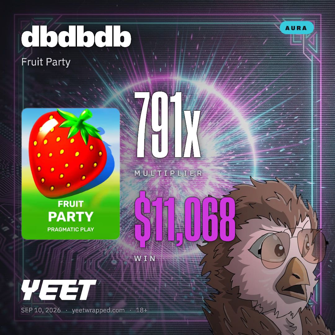 dbdbdb hit 790.5x on Fruit Party