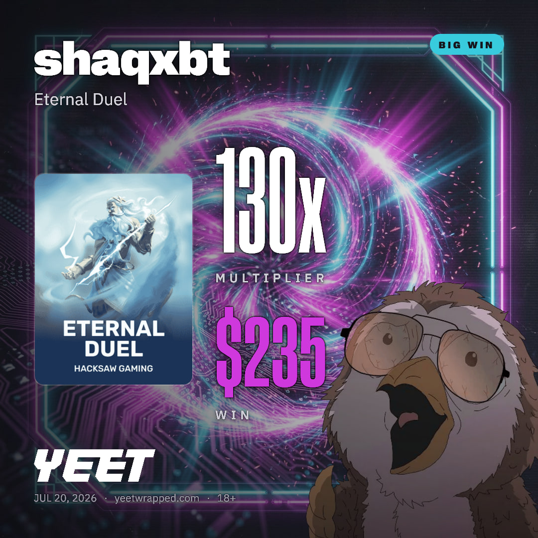 shaqxbt hit 130.4x on Eternal Duel