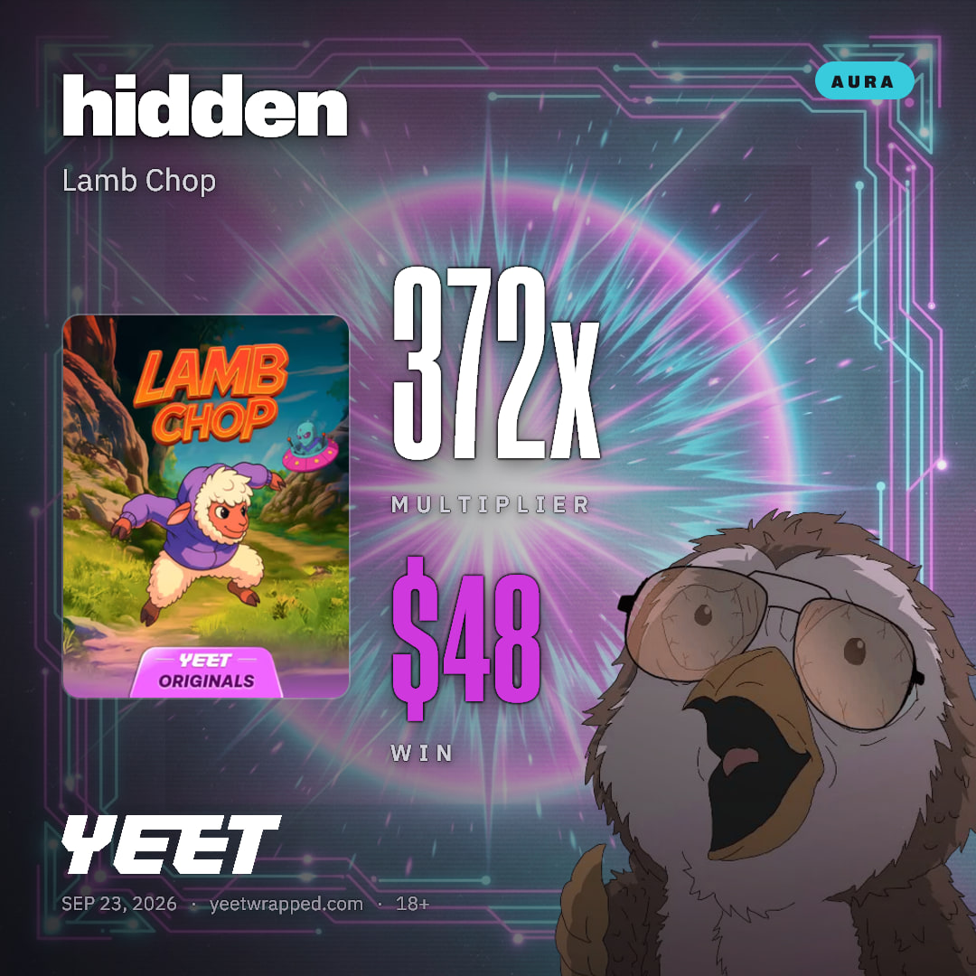 hidden hit 371.8x on Lamb Chop