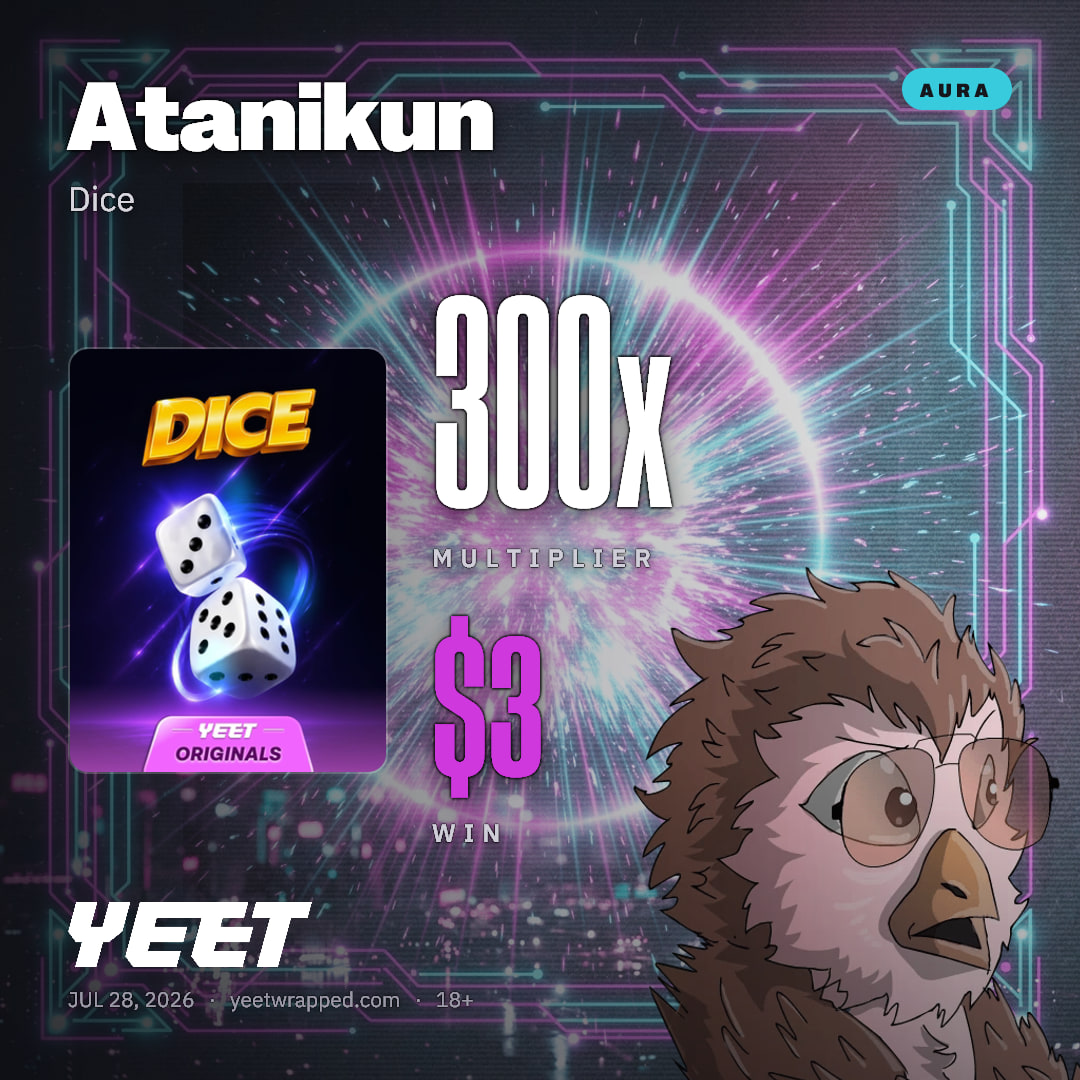 Atanikun hit 300x on Dice