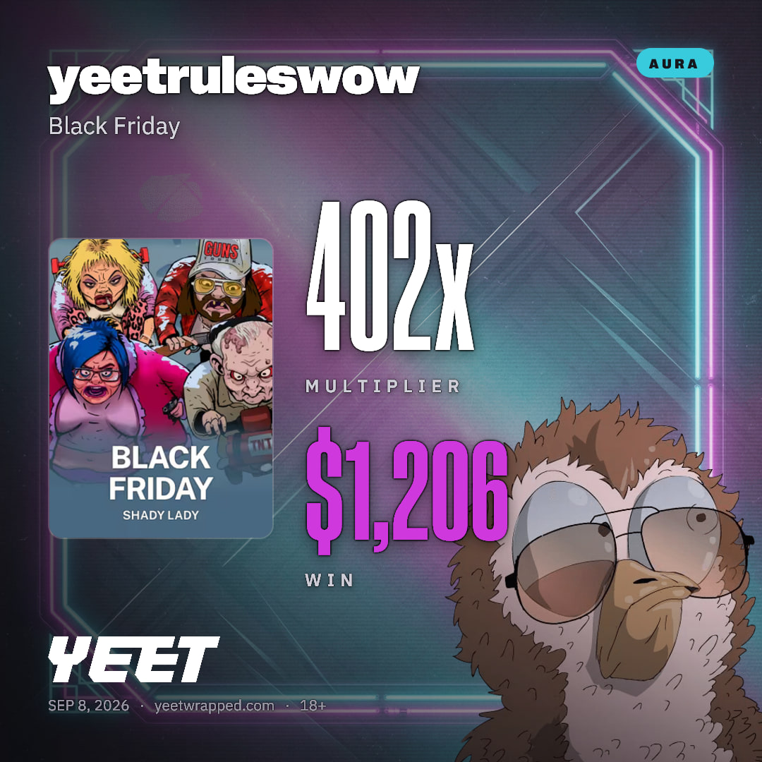 yeetruleswow hit 402x on Black Friday