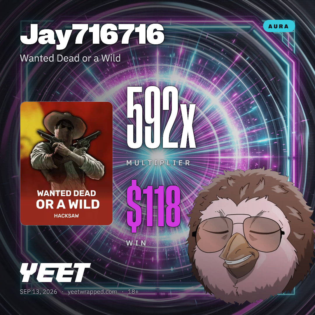Jay716716 hit 592.3x on Wanted Dead or a Wild
