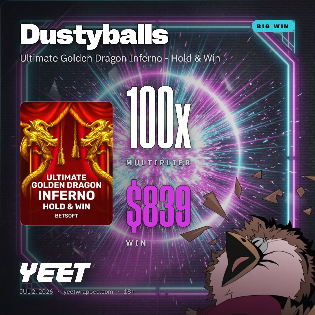 Dustyballs hit 100x on Ultimate Golden Dragon Inferno - Hold & Win