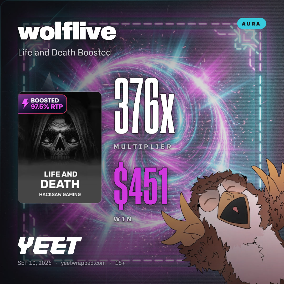 wolflive hit 376.1x on Life and Death Boosted