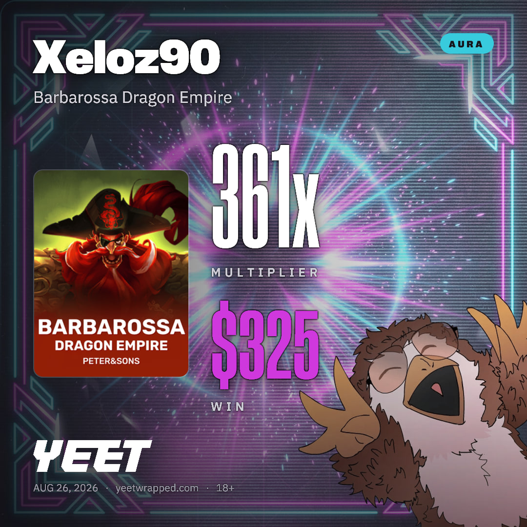 Xeloz90 hit 360.6x on Barbarossa Dragon Empire