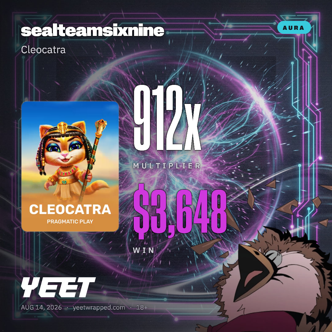 sealteamsixnine hit 912.1x on Cleocatra