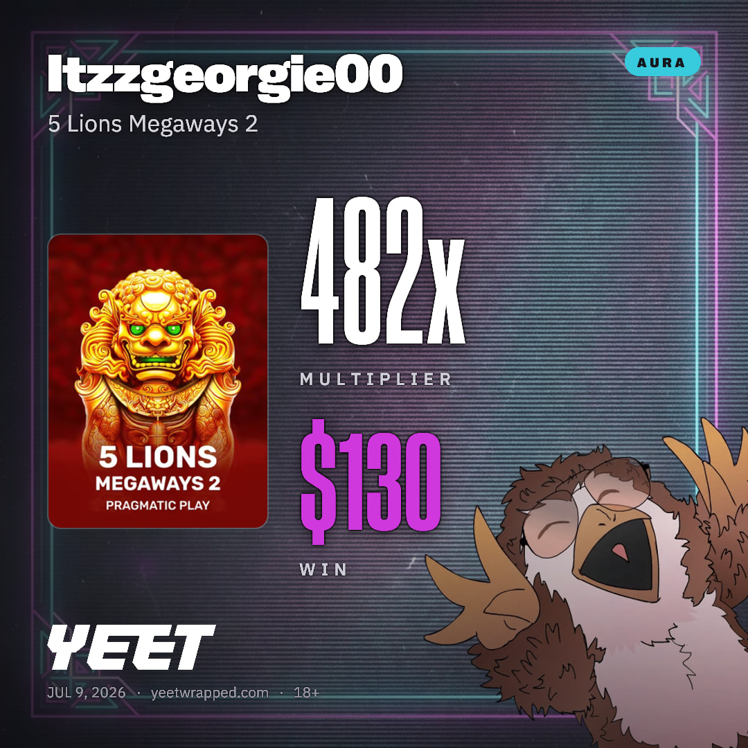 Itzzgeorgie00 hit 481.7x on 5 Lions Megaways 2