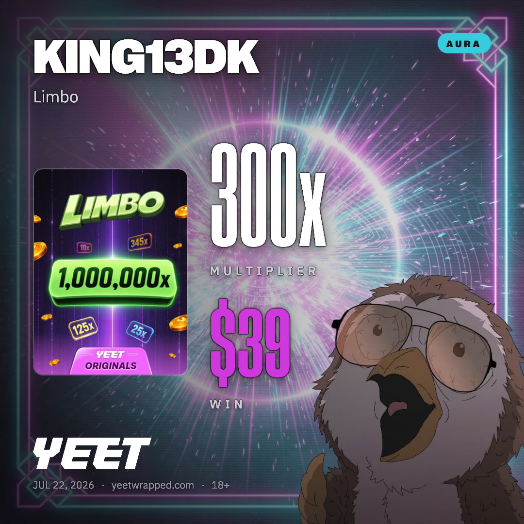 KING13DK hit 300x on Limbo