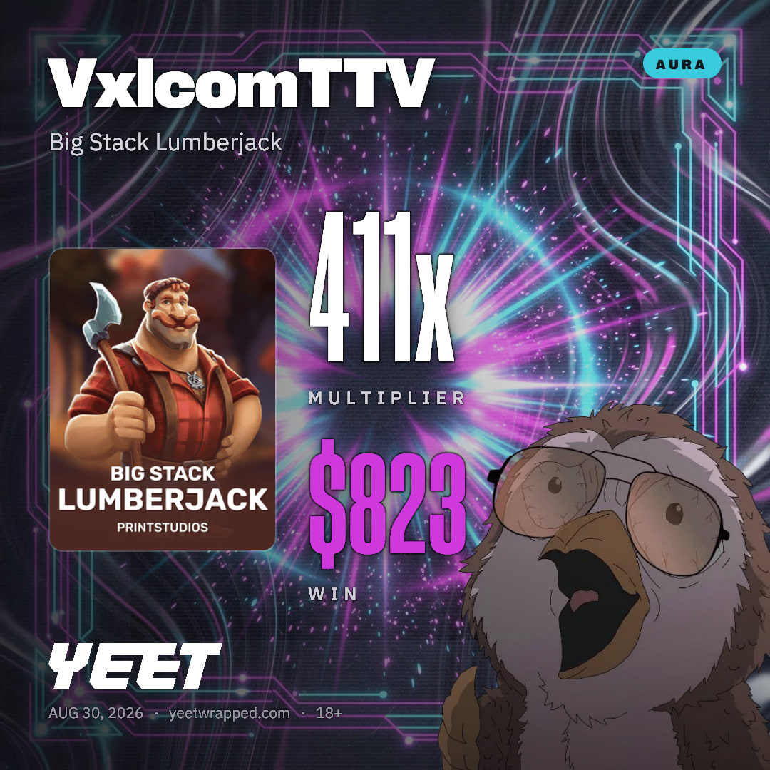 VxlcomTTV hit 411.4x on Big Stack Lumberjack