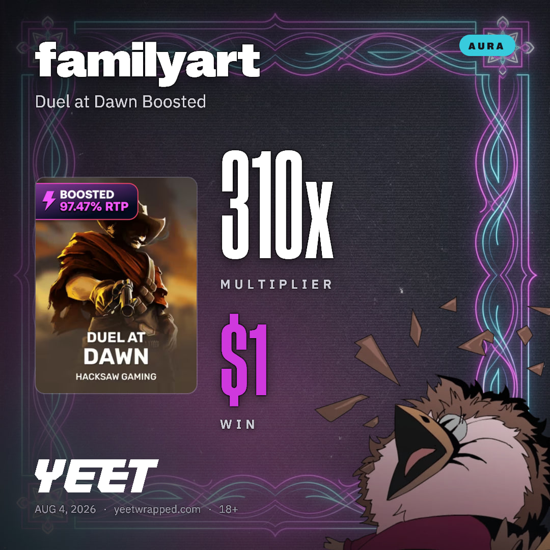 familyart hit 309.6x on Duel at Dawn Boosted